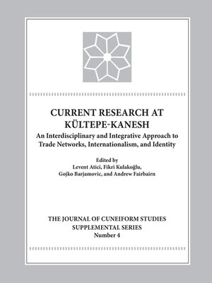 cover image of Current Research at Kultepe-Kanesh
